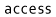 アクセス